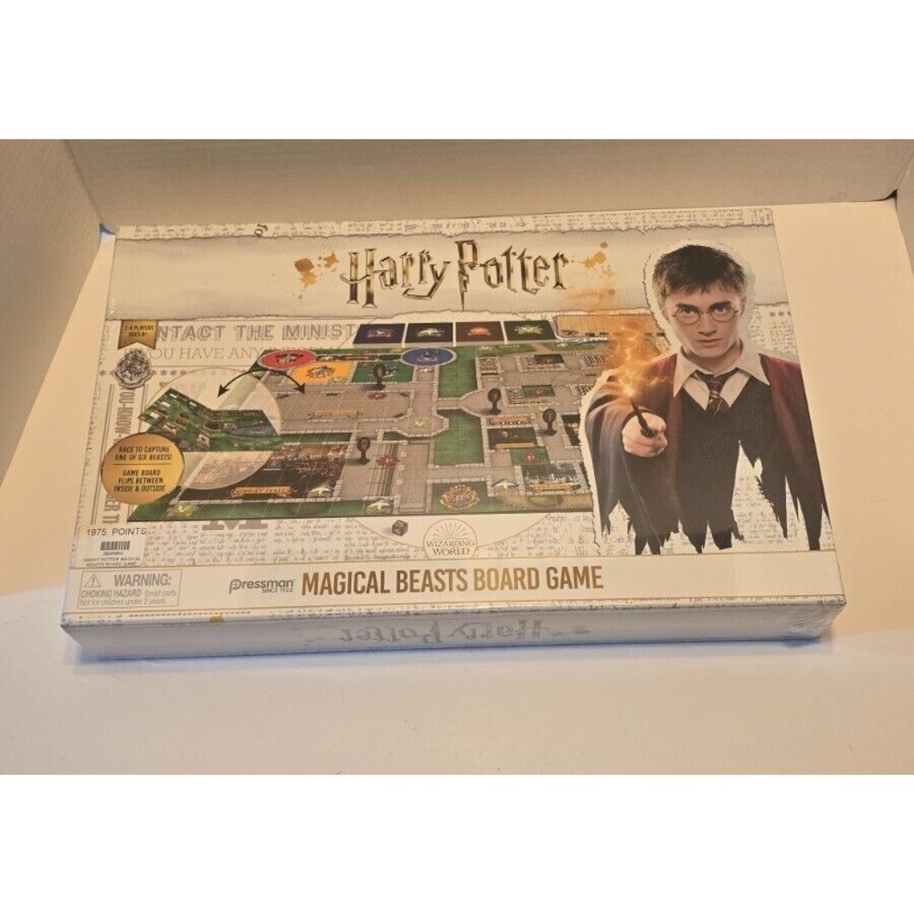 2019 Wizarding World Harry Potter Magical Beasts Board Game Brand New Sealed